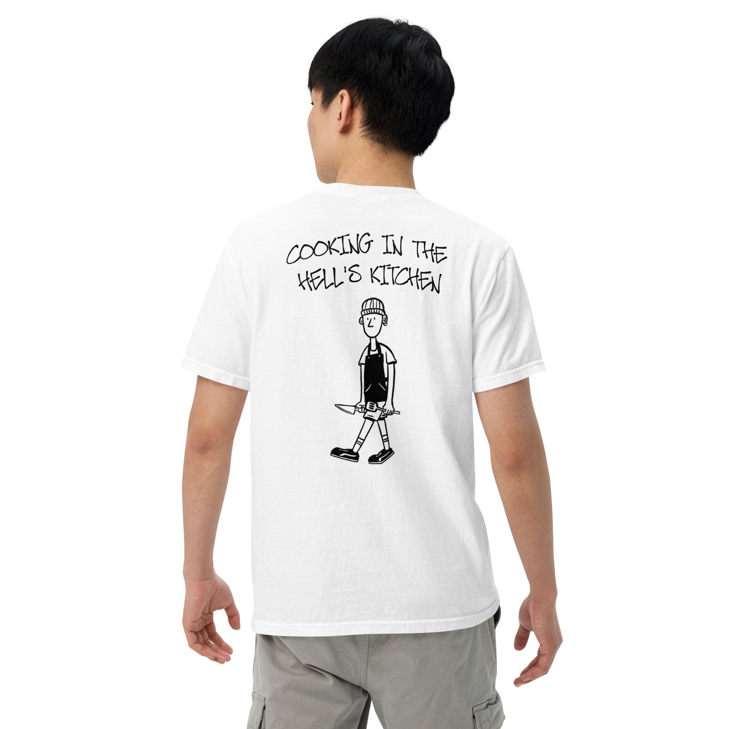 Cooking in the hell's t-shirt unisex